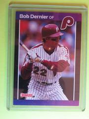 Bob Dernier #430 Baseball Cards 1989 Donruss Prices