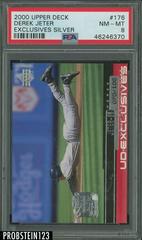 Derek Jeter [Exclusives Silver] #176 Baseball Cards 2000 Upper Deck Prices