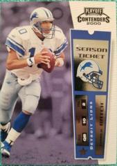 Charlie Batch #33 Football Cards 2000 Playoff Contenders Prices