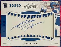 Gavin Lux [Material Signature] Baseball Cards 2020 Panini Absolute Prices