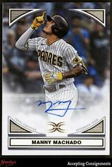 Manny Machado #DIA-MMO Baseball Cards 2022 Topps Definitive Defining Images Autograph Collection Prices