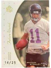 Brandon Stokley [Excitement Gold] Football Cards 1999 SP Authentic Prices