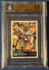 Aaron Rodgers [Mini Pigskin 50] Football Cards 2010 Topps Magic Prices