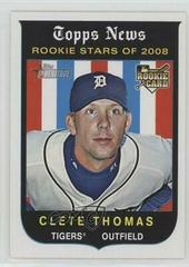 Clete Thomas #551 Baseball Cards 2008 Topps Heritage Prices