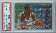 Hakeem Olajuwon [Row 0] Basketball Cards 1997 Flair Showcase Prices