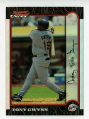 Tony Gwynn [Refractor] #264 Baseball Cards 1999 Bowman Chrome Prices