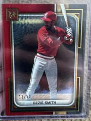 Ozzie Smith [Ruby] #97 Baseball Cards 2023 Topps Museum Collection Prices