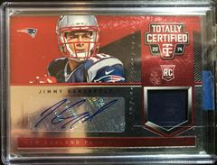 Jimmy Garoppolo [Autograph Jersey Platinum Red] #184 Football Cards 2014 Panini Totally Certified Prices