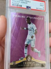 Vinicius Junior [Purple] Soccer Cards 2018 Panini Treble Prices