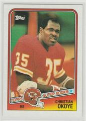 Christian Okoye #363 Football Cards 1988 Topps Prices