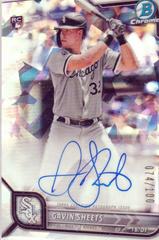 Gavin Sheets [Atomic Refractor] Baseball Cards 2022 Bowman Chrome Rookie Autographs Prices