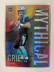 Will Grier Football Cards 2019 Donruss Optic Mythical Prices