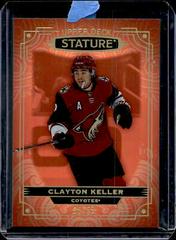 Clayton Keller [Orange] #100 Hockey Cards 2022 Upper Deck Stature Prices