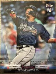 Ronald Acuna Jr. [Blue] #S-21 Baseball Cards 2018 Topps Update Salute Prices
