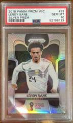 Leroy Sane [Silver Prizm] Soccer Cards 2018 Panini Prizm World Cup Prices