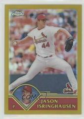 Jason Isringhausen [Gold Refractor] #124 Baseball Cards 2003 Topps Chrome Prices