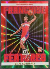 Bilal Coulibaly [Red Green] #15 Basketball Cards 2023 Panini Donruss Franchise Features Prices