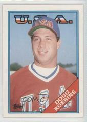 Doug Robbins #95T Baseball Cards 1988 Topps Traded Prices