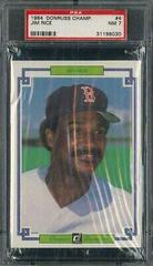 Jim Rice #4 Baseball Cards 1984 Donruss Champions Prices