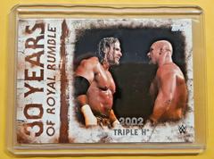 Triple H [Orange] Wrestling Cards 2018 Topps WWE Undisputed 30 Years of Royal Rumble Prices