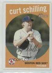 Curt Schilling #12 Baseball Cards 2008 Topps Heritage Prices