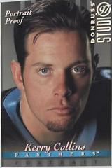 Kerry Collins [Press Proof Silver] #13 Football Cards 1997 Panini Donruss Prices
