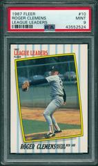 Roger Clemens Baseball Cards 1987 Fleer League Leaders Prices