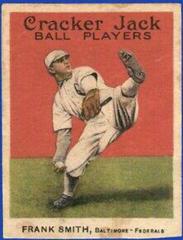 Frank Smith #90 Baseball Cards 1915 Cracker Jack Prices