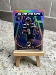 Kenneth Walker III [Silver] Football Cards 2022 Panini Mosaic Blue Chips Prices