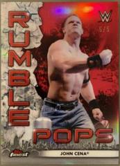 John Cena [Red] Wrestling Cards 2021 Topps Finest WWE Rumble Pops Prices