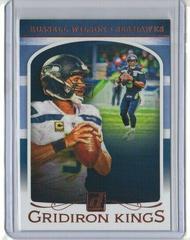 Russell Wilson #GK 13 Football Cards 2019 Donruss Gridiron Kings Prices