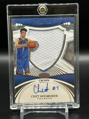 Chet Holmgren #101 Basketball Cards 2022 Panini Crown Royale Prices