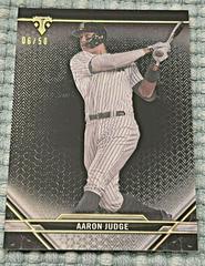 Aaron Judge [Onyx] #86 Baseball Cards 2021 Topps Triple Threads Prices