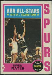 Swen Nater #205 Basketball Cards 1974 Topps Prices