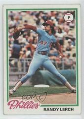 Randy Lerch #271 Baseball Cards 1978 Topps Prices