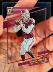 Johnny Manziel [Gold] #13 Football Cards 2023 Panini Chronicles Draft Picks Clearly Donruss Prices