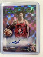 Ayo Dosunmu [Green] Basketball Cards 2021 Panini Hoops Rookie Ink Autographs Prices