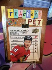 Jonathan Toews [Gold] #TP-18 Hockey Cards 2023 Upper Deck Teachers Pet Prices
