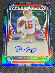 Joe Montana [Navy Camo Prizm] Football Cards 2021 Panini Prizm Flashback Autographs Prices