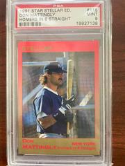 Don Mattingly [Homers in 8 Straight] #115 Baseball Cards 1991 Star Stellar Edition Prices