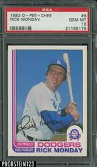 Rick Monday #6 Baseball Cards 1982 O Pee Chee Prices