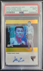 Chan Sung Jung [Gold] Ufc Cards 2022 Panini Chronicles UFC Flux Autographs Prices