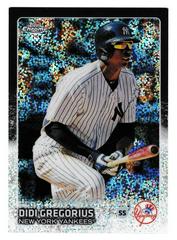 Didi Gregorius [Black] Baseball Cards 2015 Topps Chrome Update Prices