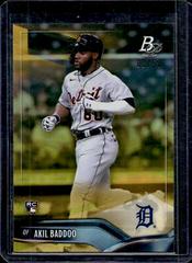 Akil Baddoo [Gold] #90 Baseball Cards 2021 Bowman Platinum Prices