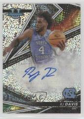 RJ Davis [Speckle] #BOA-RD Basketball Cards 2022 Bowman University Best of Autographs Prices