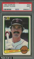 Dwight Evans #452 Baseball Cards 1983 Donruss Prices