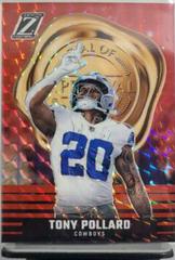 Tony Pollard [Red] #11 Football Cards 2023 Panini Zenith Zeal of Approval Prices