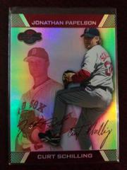 Curt Schilling, Jonathan Papelbon [Red] Baseball Cards 2007 Topps CO Signers Prices