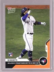 Bo Bichette [Orange] #106 Baseball Cards 2020 Topps Now Prices