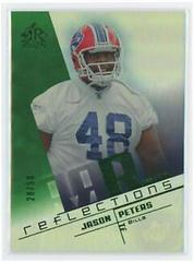 Jason Peters [Green] Football Cards 2004 Upper Deck Reflections Prices